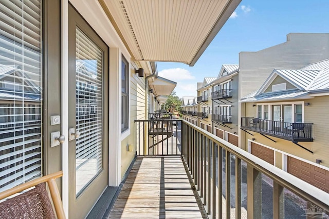 217 W Jackson St Unit 12, Pensacola, FL 32501 - balcony with a residential view