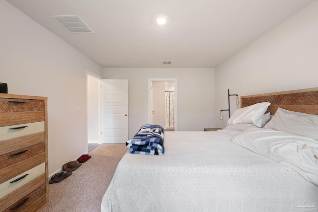 bedroom featuring carpet