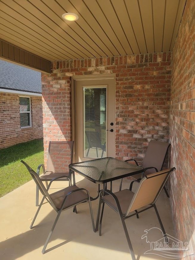 view of patio / terrace