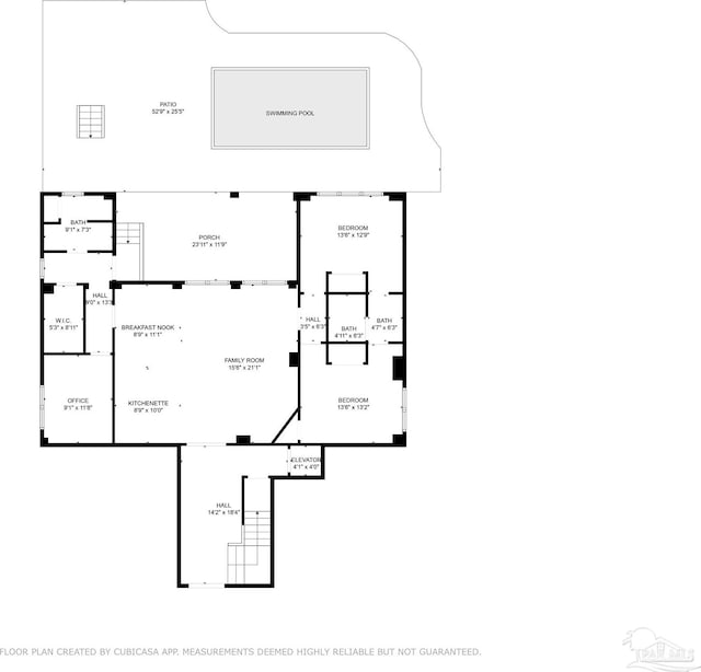 2961 Bay St, Gulf Breeze, FL 32563 - room layout