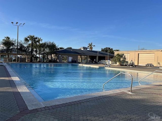 view of community pool