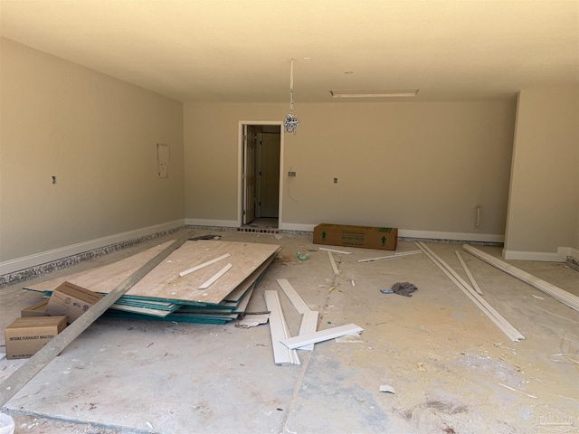 view of unfurnished room