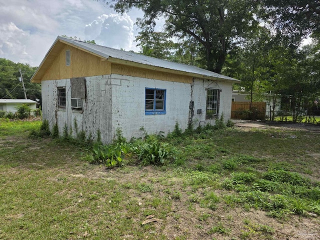 420 Forrest St, Cantonment, FL 32533 - back of house with a metal roof