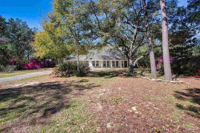 view of front of house