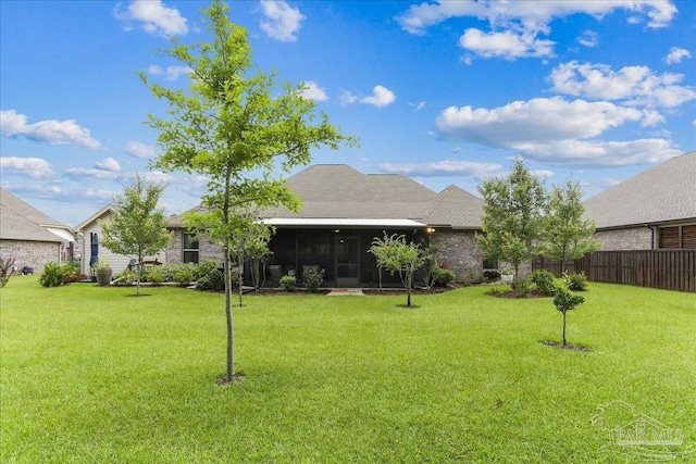3160 Mountain Laurel Trl, Cantonment, FL 32533 - view of yard with a sunroom