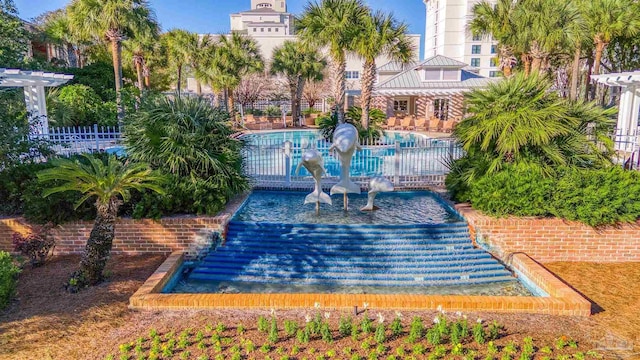 view of pool