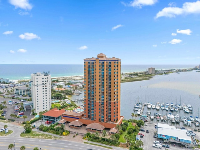 721 Pensacola Beach Blvd Unit 702, Pensacola Beach, FL 32561 - drone / aerial view of a nearby body of water