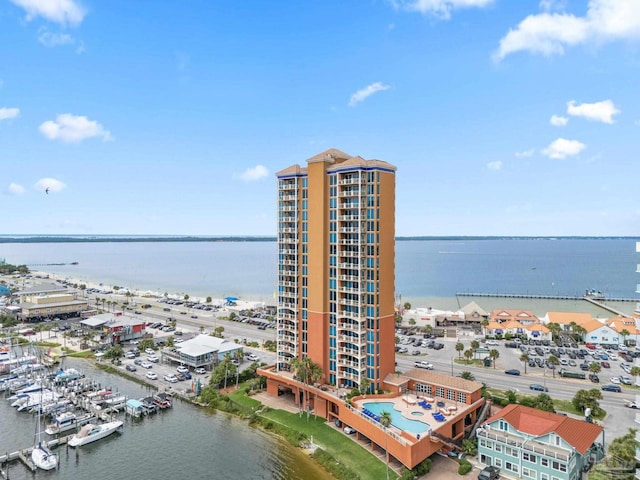 721 Pensacola Beach Blvd Unit 702, Pensacola Beach, FL 32561 - drone / aerial view of a nearby body of water