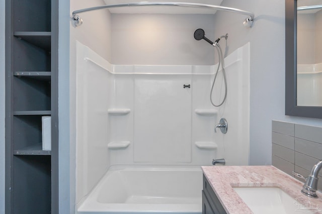 4900 Shell Rd, Milton, FL 32583 - full bath featuring vanity and tub / shower combination