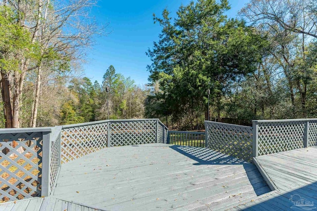 4900 Shell Rd, Milton, FL 32583 - view of deck