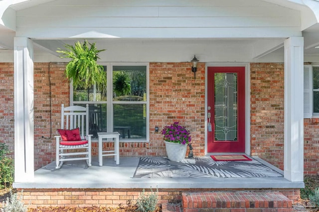 4900 Shell Rd, Milton, FL 32583 - entrance to property with brick siding and covered porch