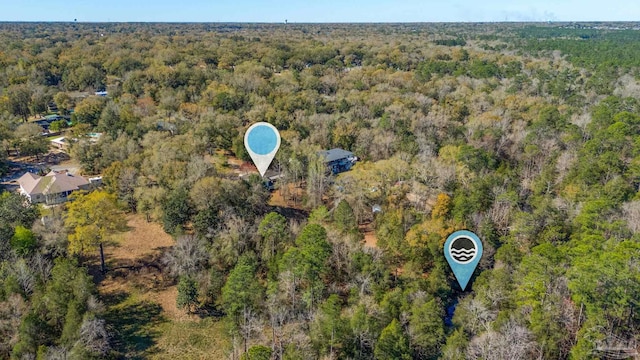 4900 Shell Rd, Milton, FL 32583 - birds eye view of property with a wooded view
