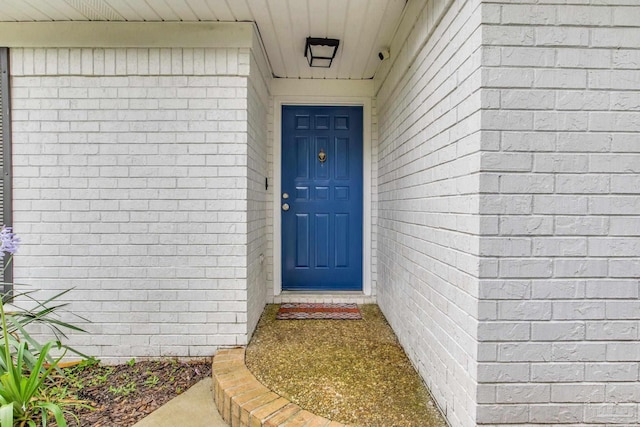 5945 Pamela Dr, Milton, FL 32570 - property entrance featuring brick siding
