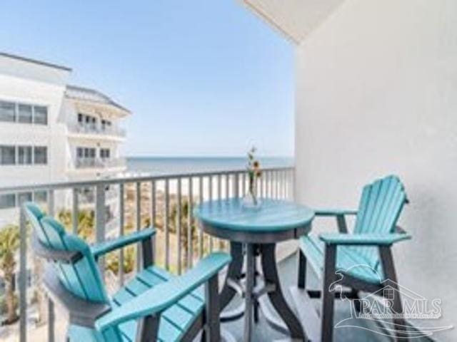 22984 Perdido Beach Blvd Unit B42, Orange Beach, AL 36561 - balcony with a water view