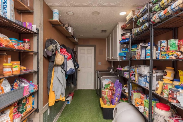 2322 Silversides Loop, Pensacola, FL 32526 - storage area featuring washer and clothes dryer