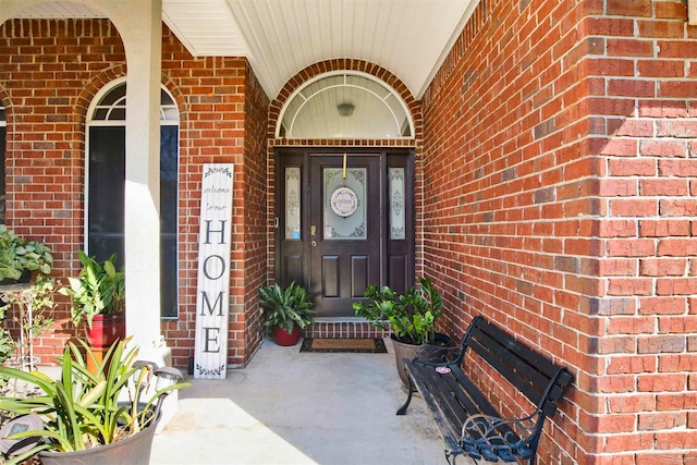 view of property entrance