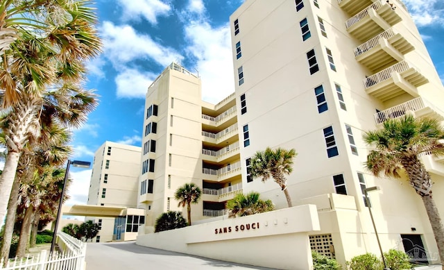 999 Ft Pickens Rd Unit 108, Pensacola Beach, FL 32561 - view of apartment building / complex with fence