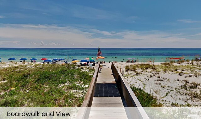 999 Ft Pickens Rd Unit 108, Pensacola Beach, FL 32561 - water view featuring local beach
