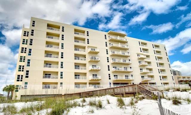 999 Ft Pickens Rd Unit 108, Pensacola Beach, FL 32561 - snow covered building featuring a view of apartment building / complex