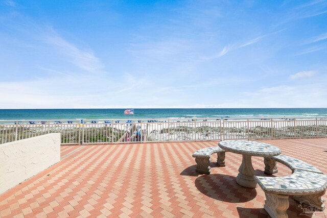 999 Ft Pickens Rd Unit 108, Pensacola Beach, FL 32561 - water view with local beach