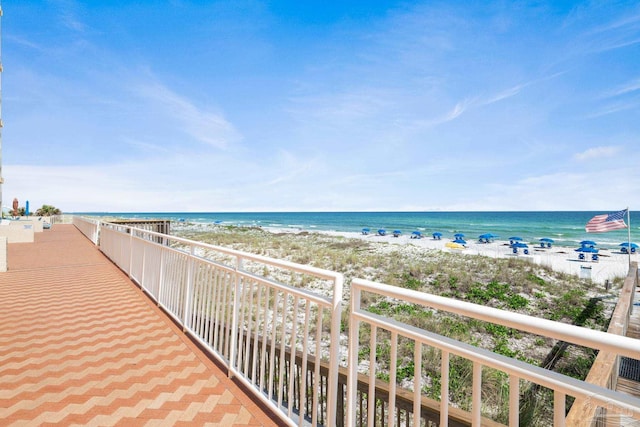 999 Ft Pickens Rd Unit 108, Pensacola Beach, FL 32561 - water view featuring local beach