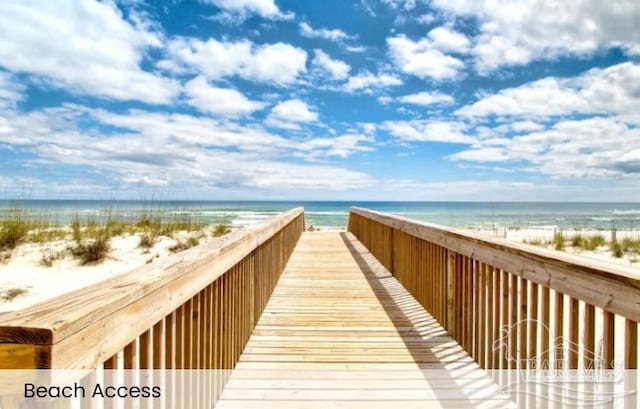 999 Ft Pickens Rd Unit 108, Pensacola Beach, FL 32561 - view of property's community with view of water and beach