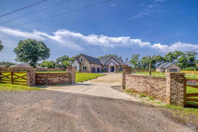 6126 E Fence Rd, Pensacola, FL 32526 - view of front of property featuring concrete driveway