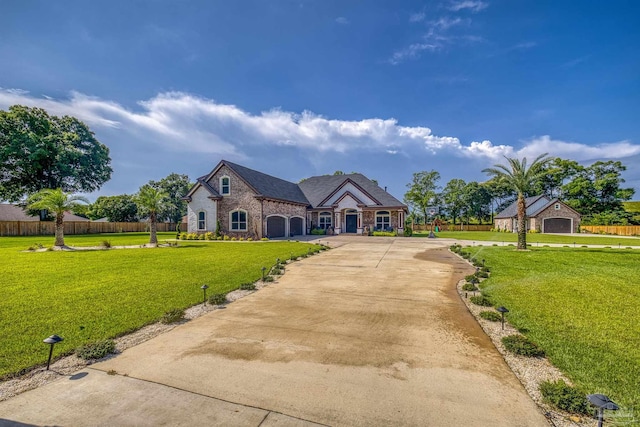 6126 E Fence Rd, Pensacola, FL 32526 - french provincial home with concrete driveway