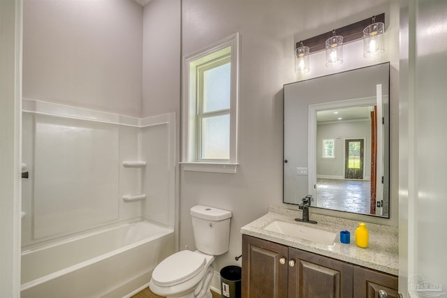 6126 E Fence Rd, Pensacola, FL 32526 - full bath featuring vanity and  shower combination