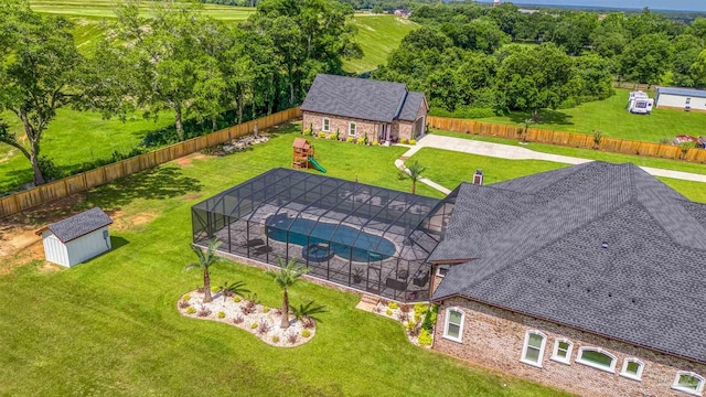 6126 E Fence Rd, Pensacola, FL 32526 - view from above of property