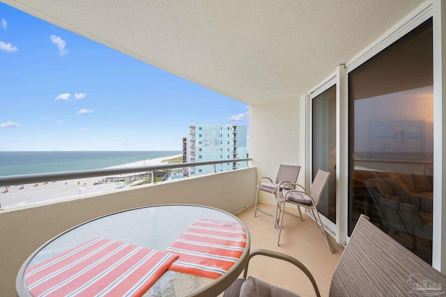 13753 Perdido Key Dr Unit 504, Perdido Key, FL 32507 - balcony with view of water and beach