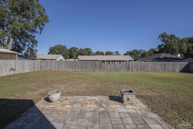 4416 Bellwood Cir, Pace, FL 32571 - view of yard featuring a fenced backyard and a patio