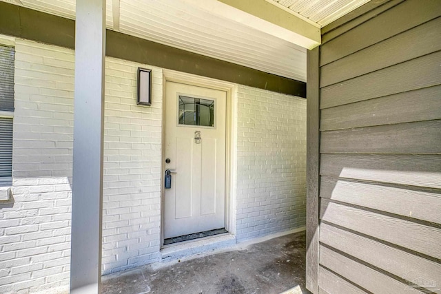 1029 Kearny Dr, Pensacola, FL 32505 - entrance to property featuring brick siding