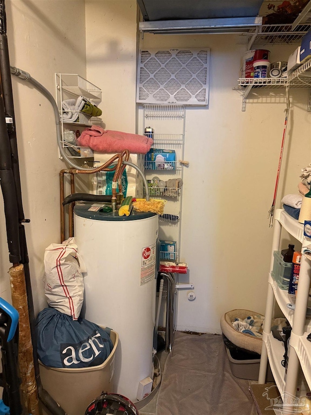 utilities with water heater