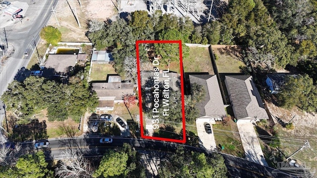 931 Pocahontas Dr, Ft Walton Beach, FL 32547 - birds eye view of property
