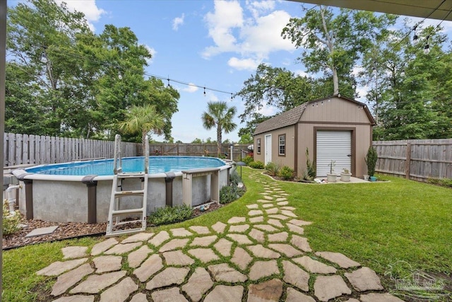 3920 Shady Grove Dr, Pace, FL 32571 - view of pool featuring an outdoor structure