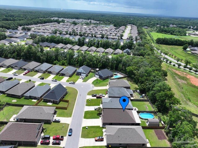 3920 Shady Grove Dr, Pace, FL 32571 - view of property location featuring nearby suburban area
