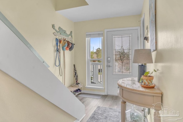 10443 Gulf Beach Hwy Unit 1, Pensacola, FL 32507 - entryway featuring wood finished floors