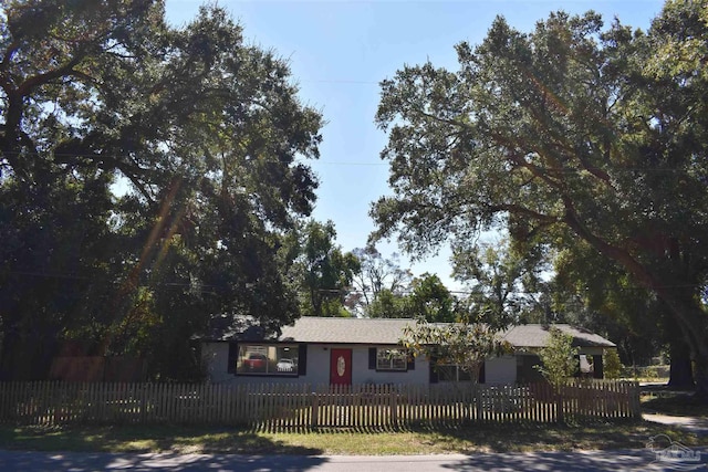 view of ranch-style home