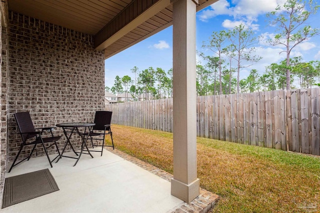 view of patio