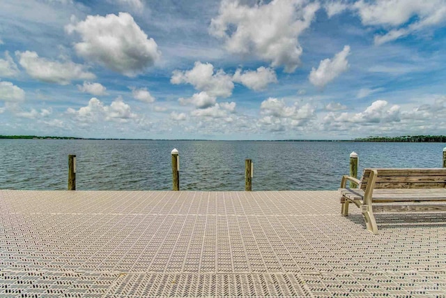 12789 Island Spirit Dr, Pensacola, FL 32506 - dock area featuring a water view