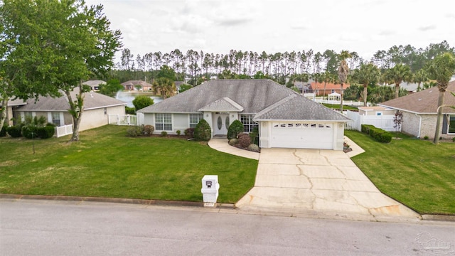 3017 Southsky Ln, Pensacola, FL 32506 - ranch-style house featuring a garage, concrete driveway, and a residential view