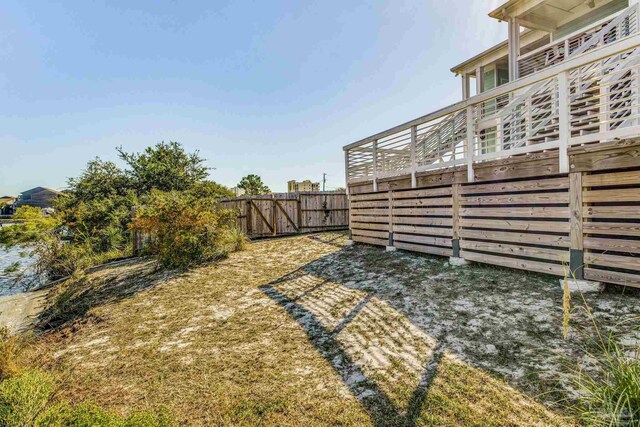 17290 Perdido Key Dr Unit A1, Pensacola, FL 32507 - view of yard featuring a fenced backyard