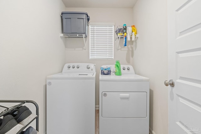 5252 Peach Dr, Pace, FL 32571 - washroom with separate washer and dryer