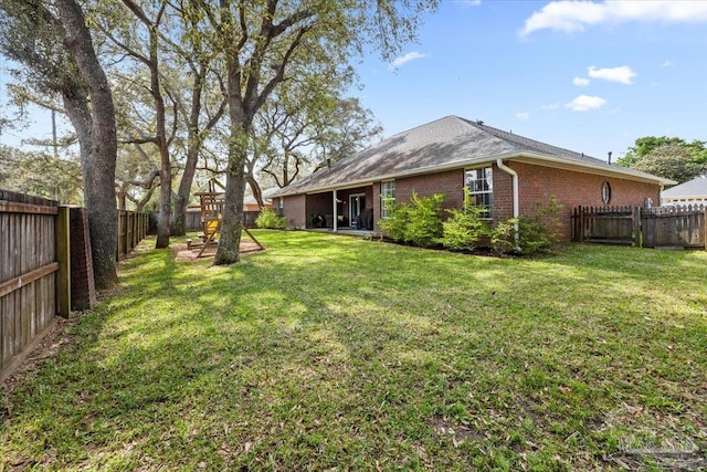 7951 Amethyst Dr, Pensacola, FL 32506 - view of yard