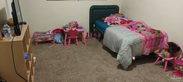 bedroom featuring carpet floors