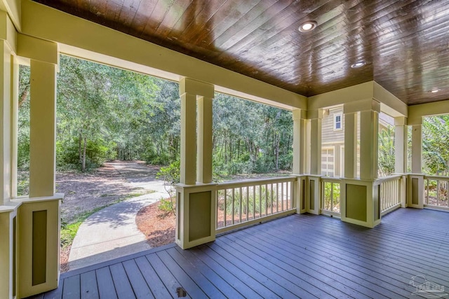 7515 Whiting Acres Ln, Milton, FL 32570 - view of deck