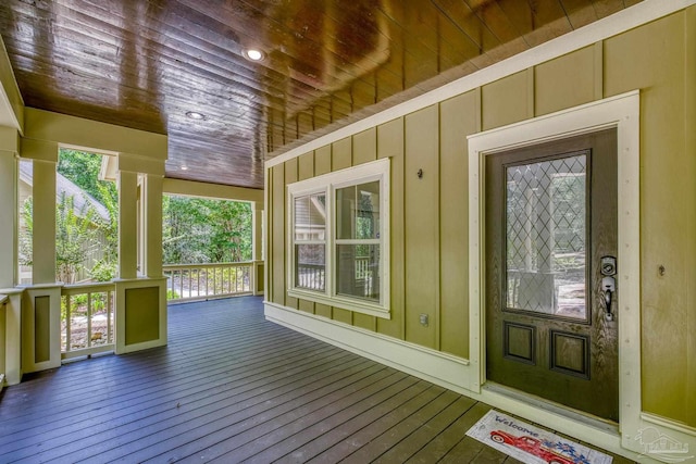 7515 Whiting Acres Ln, Milton, FL 32570 - view of unfurnished sunroom
