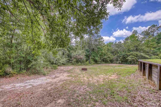7515 Whiting Acres Ln, Milton, FL 32570 - view of yard with a forest view