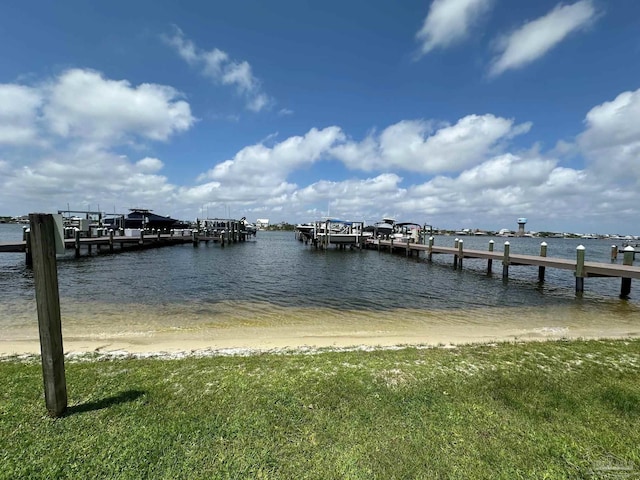 16310 Perdido Key Dr Unit 13A, Pensacola, FL 32507 - dock area with a water view